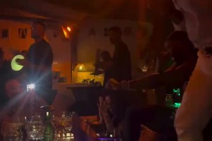 骑士夺冠十周年派对 JR献上一舞！！！